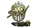 Sticker | syrsoN (Gold) | Antwerp 2022