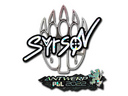 Sticker | syrsoN (Glitter) | Antwerp 2022