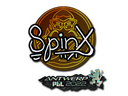 Sticker | Spinx (Glitter) | Antwerp 2022