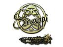 Sticker | Snappi (Gold) | Antwerp 2022