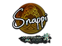 Sticker | Snappi (Glitter) | Antwerp 2022