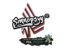 Sticker | sinnopsyy | Antwerp 2022