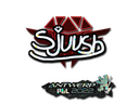 Sticker | sjuush (Glitter) | Antwerp 2022