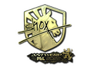 Sticker | shox (Gold) | Antwerp 2022