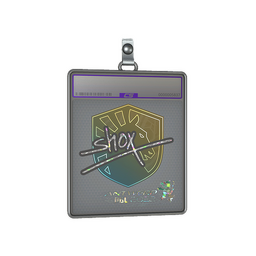 Sticker Slab | shox (Glitter) | Antwerp 2022