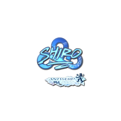 Sticker | sh1ro (Holo) | Antwerp 2022
