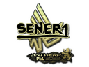 Sticker | SENER1 (Gold) | Antwerp 2022
