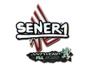 Sticker | SENER1 (Glitter) | Antwerp 2022