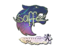 Sticker | saffee (Holo) | Antwerp 2022