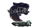 Sticker | saffee (Glitter) | Antwerp 2022