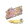 Sticker | s1mple (Holo) | Antwerp 2022
