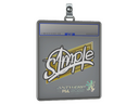 Sticker Slab | s1mple | Antwerp 2022