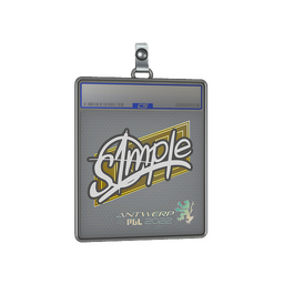 Sticker Slab | s1mple | Antwerp 2022