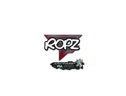 Sticker | ropz (scintillant) | Anvers 2022