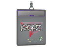 Sticker Slab | ropz (Glitter) | Antwerp 2022