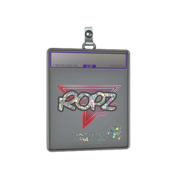 Sticker Slab | ropz (Glitter) | Antwerp 2022