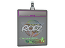 Sticker Slab | ropz (Holo, Champion) | Antwerp 2022
