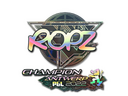 Sticker | ropz (Holo, Champion) | Antwerp 2022