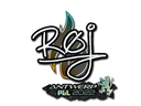 Sticker | roeJ (Glitter) | Antwerp 2022