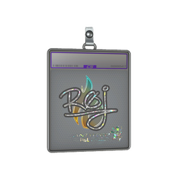 Sticker Slab | roeJ (Glitter) | Antwerp 2022