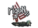 Sticker | rigoN | Antwerp 2022