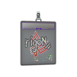 Sticker Slab | rigoN (Glitter) | Antwerp 2022