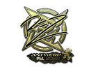 Sticker | REZ (Gold) | Antwerp 2022