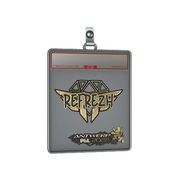 Sticker Slab | refrezh (Gold) | Antwerp 2022