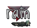 Sticker | rain | Antwerp 2022
