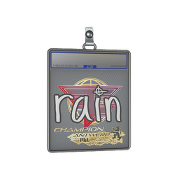 Sticker Slab | rain (Champion) | Antwerp 2022
