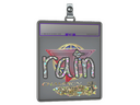 Sticker Slab | rain (Glitter, Champion) | Antwerp 2022