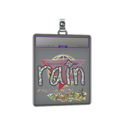 Sticker Slab | rain (Glitter, Champion) | Antwerp 2022