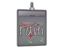 Sticker Slab | rain (Glitter) | Antwerp 2022