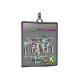 Sticker Slab | rain (Holo, Champion) | Antwerp 2022
