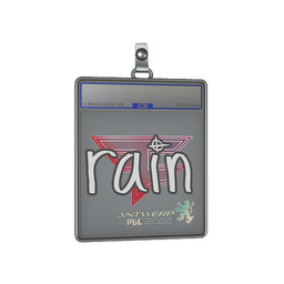 Sticker Slab | rain | Antwerp 2022