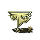 Sticker | Twistzz (Gold) | Antwerp 2022