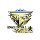 Sticker | Twistzz (Gold, Champion) | Antwerp 2022
