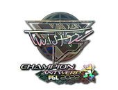 Наклейка | Twistzz (голографическая, чемпион) | Антверпен-2022