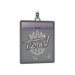 Sticker Slab | tiziaN (Glitter) | Antwerp 2022