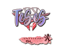 Sticker | TeSeS (Holo) | Antwerp 2022