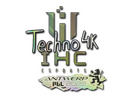 Sticker | Techno4K (Holo) | Antwerp 2022