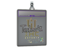 Sticker Slab | Techno4K (Glitter) | Antwerp 2022