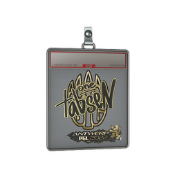 Sticker Slab | tabseN (Gold) | Antwerp 2022
