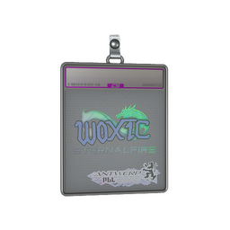 Sticker Slab | woxic (Holo) | Antwerp 2022