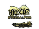 Sticker | woxic (Gold) | Antwerp 2022