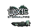 Sticker | woxic (Glitter) | Antwerp 2022
