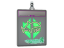 Sticker Slab | VINI (Holo) | Antwerp 2022