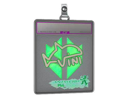 Placa de pegatinas | VINI (holográfica) | Amberes 2022