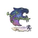 Sticker | yuurih (Holo) | Antwerp 2022