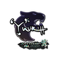 Sticker | yuurih (Glitter) | Antwerp 2022
